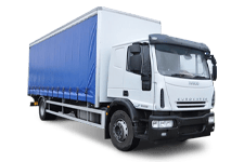 Car Hire Musselburgh - 18 Tonne Curtain Side Truck - Truck hire Musselburgh