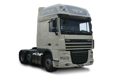 Car Hire Musselburgh - 44 Tonne Sleeper Truck - Truck hire Musselburgh