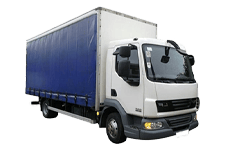 Car Hire Musselburgh - 7.5 Tonne Curtain Side Truck - Truck hire Musselburgh